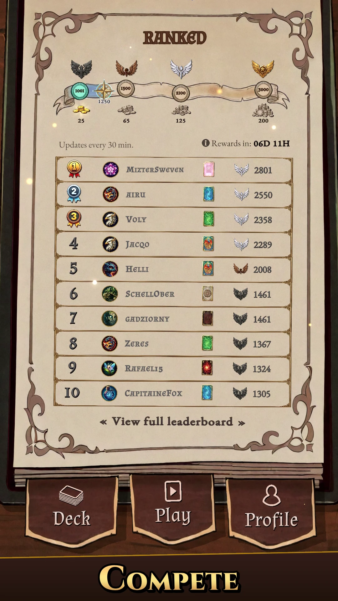 Online Card Game: Grimoria screenshot